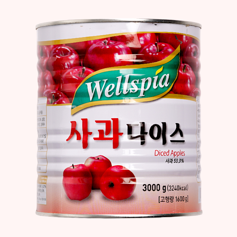 [설정식품] 웰스피아 사과다이스 3kg