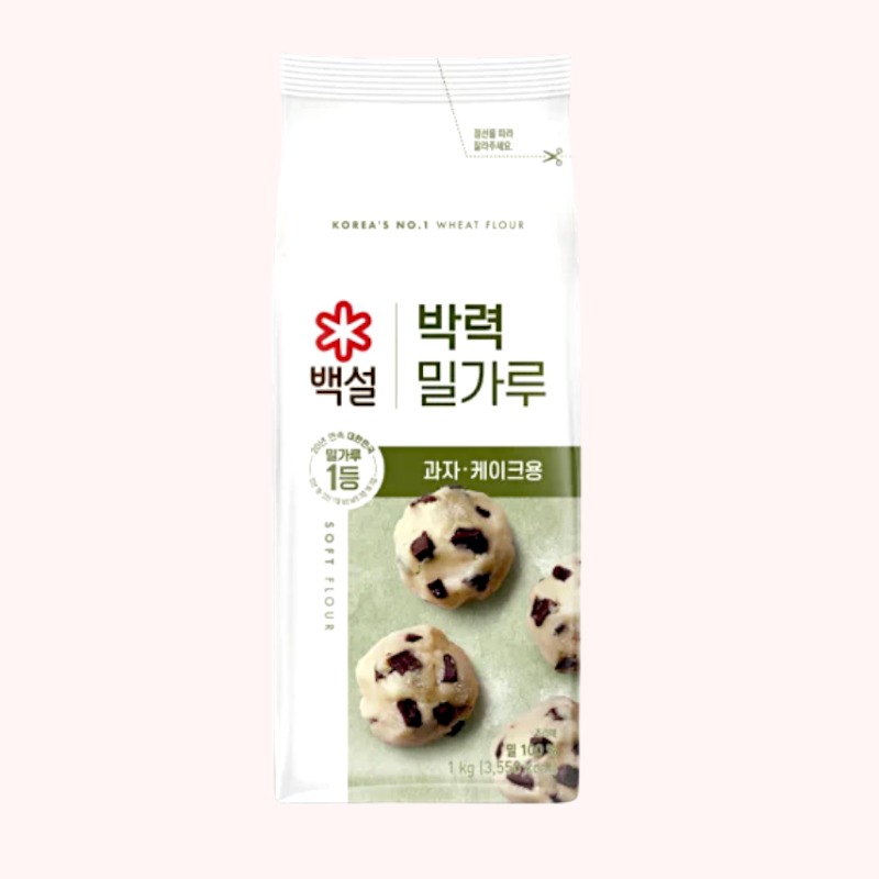 [제일제당] 백설 박력분 1kg 박력밀가루